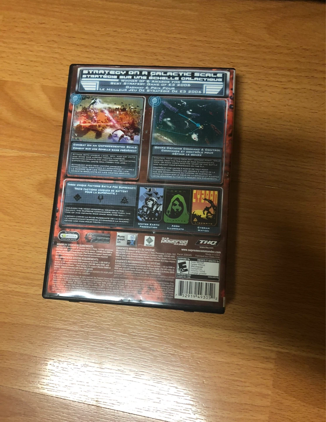 Supreme commander dvd - photo 3
