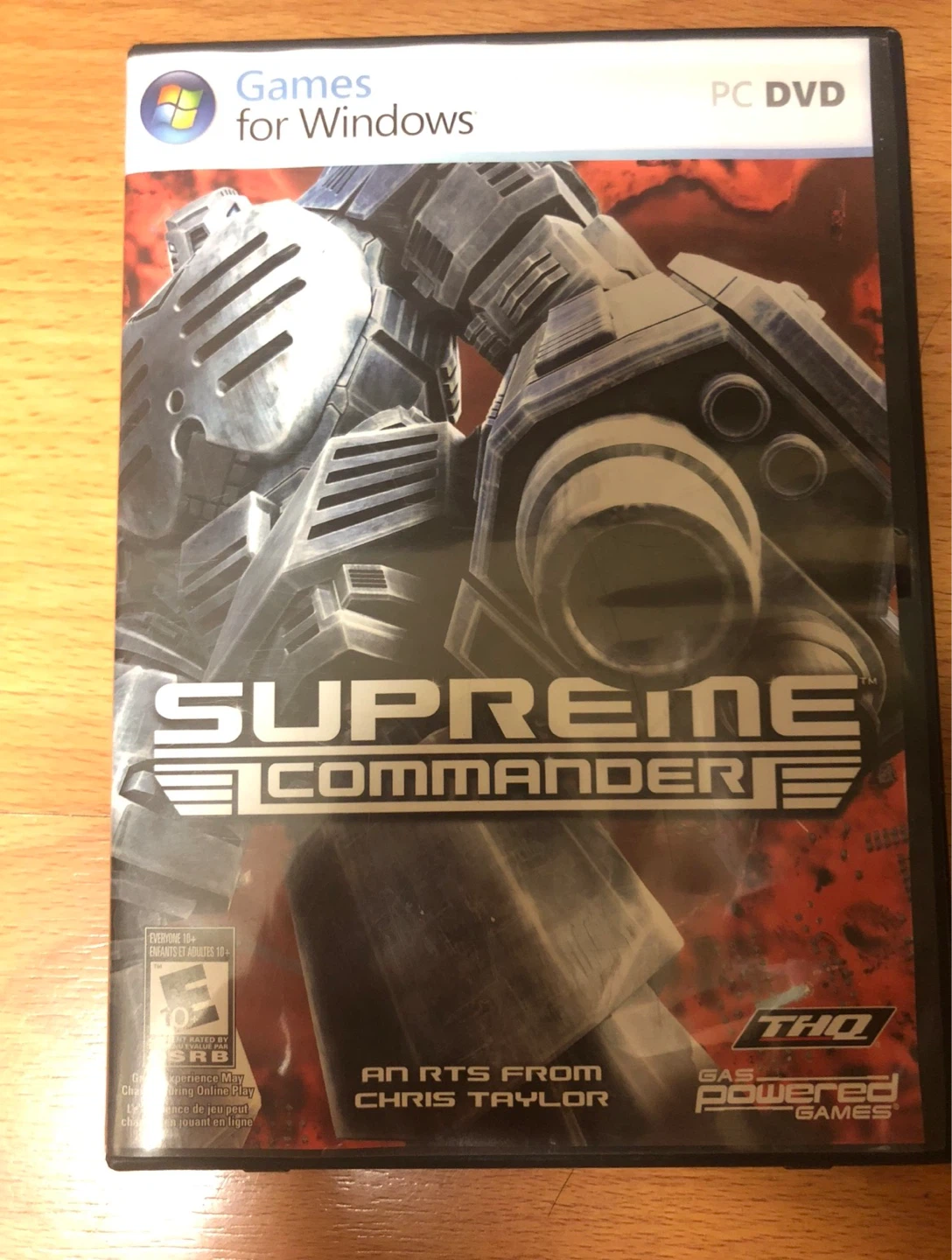 Supreme commander dvd