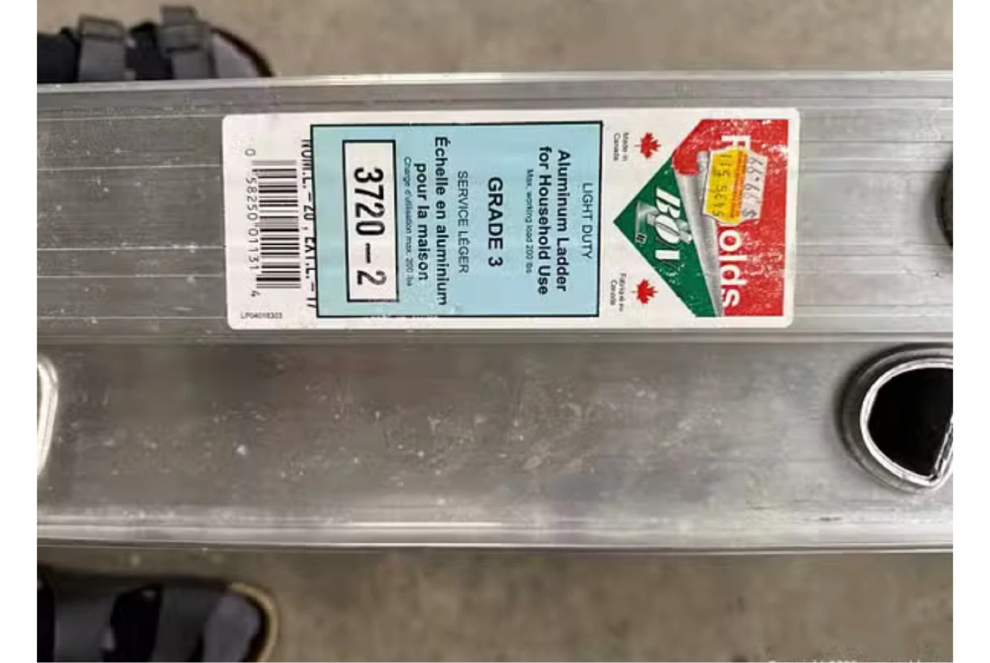 ROBINS 3720-2 Aluminium Ladder - photo 2