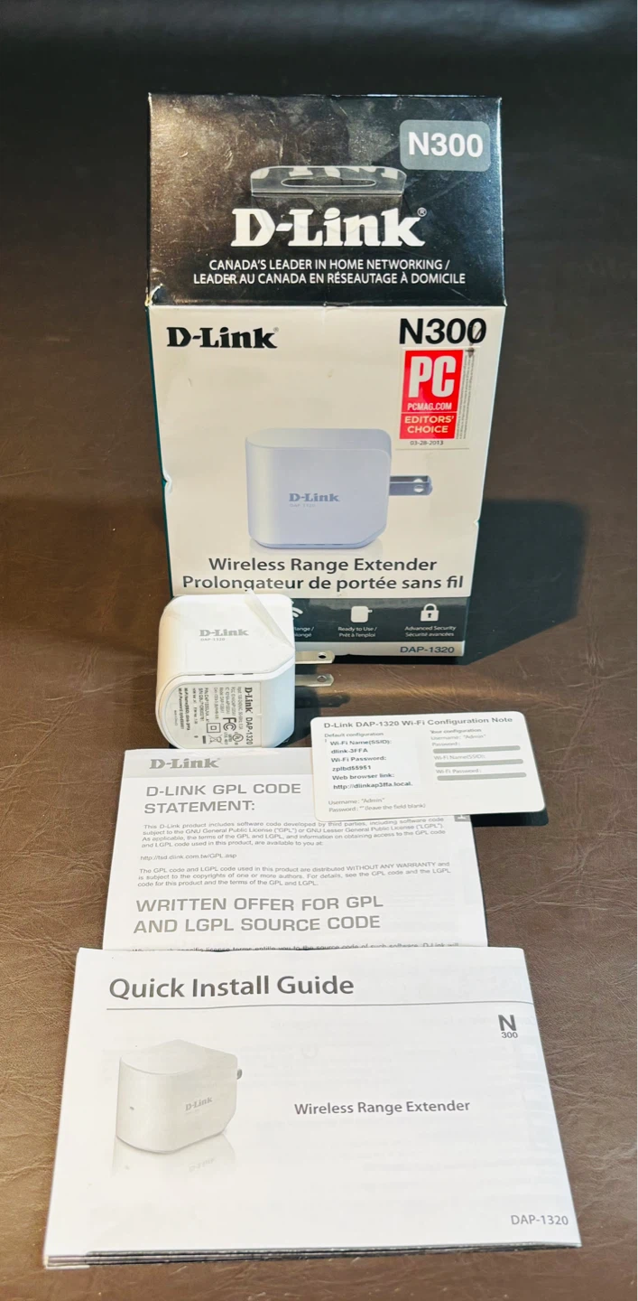 Wireless Range Extender D-Link DAP-1320 N300