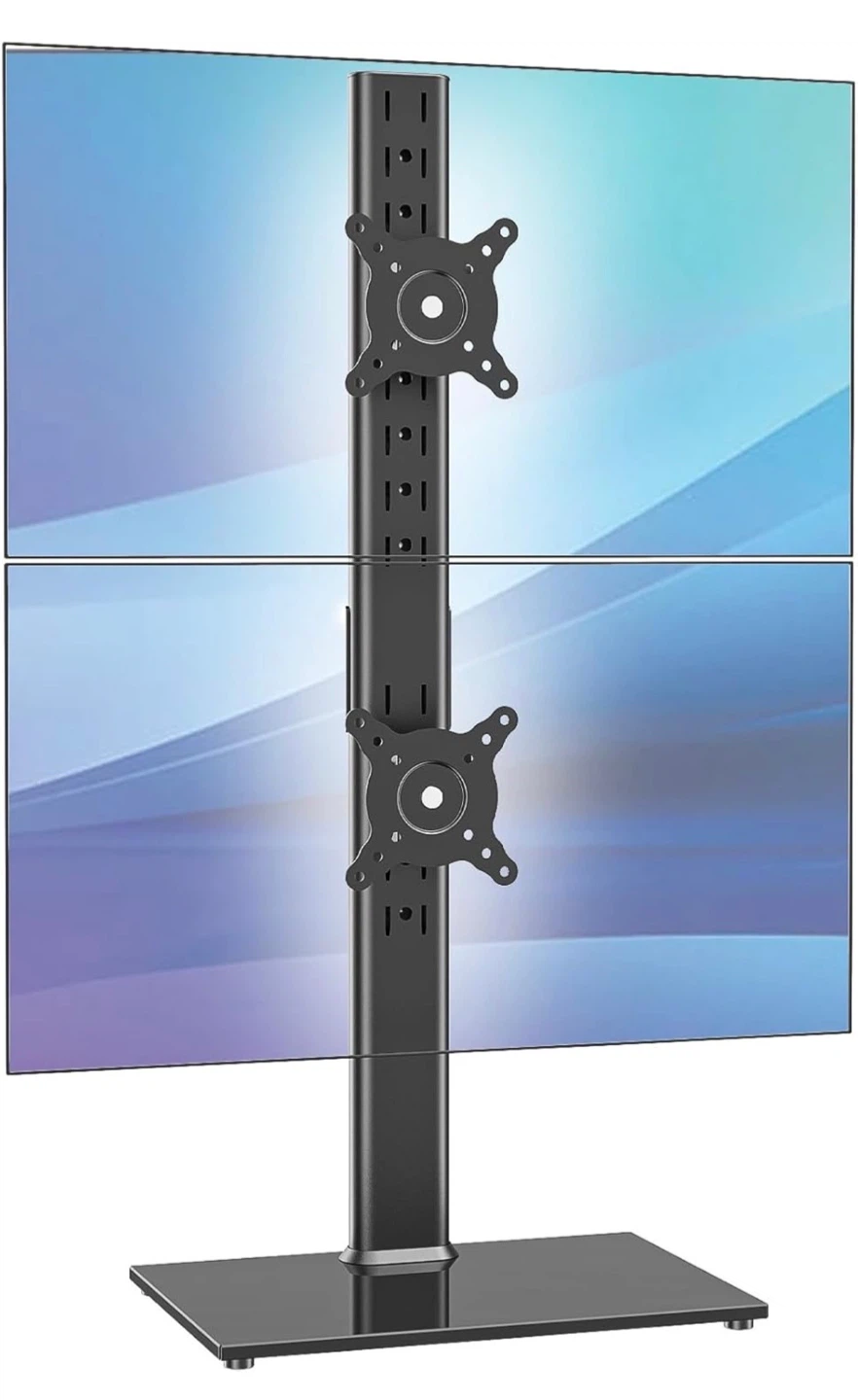 Suptek Dual LED LCD Monitor Stand Desk Mount for 2 Screens - photo 5