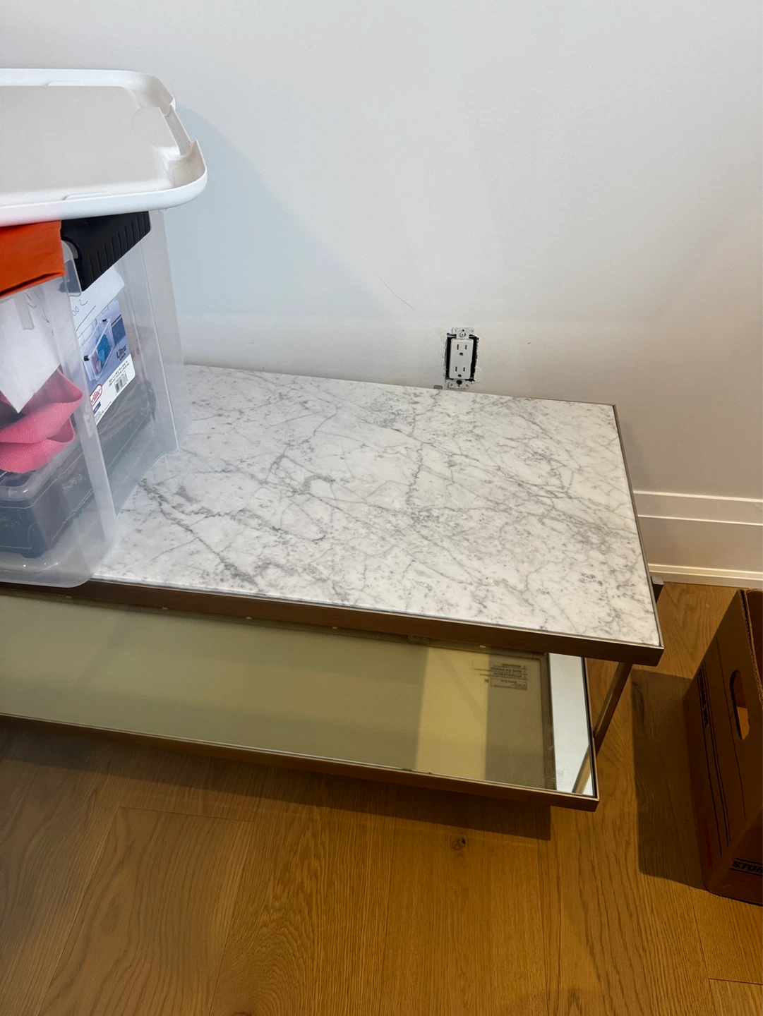 Marble Top Coffee Table West Elm - photo 3