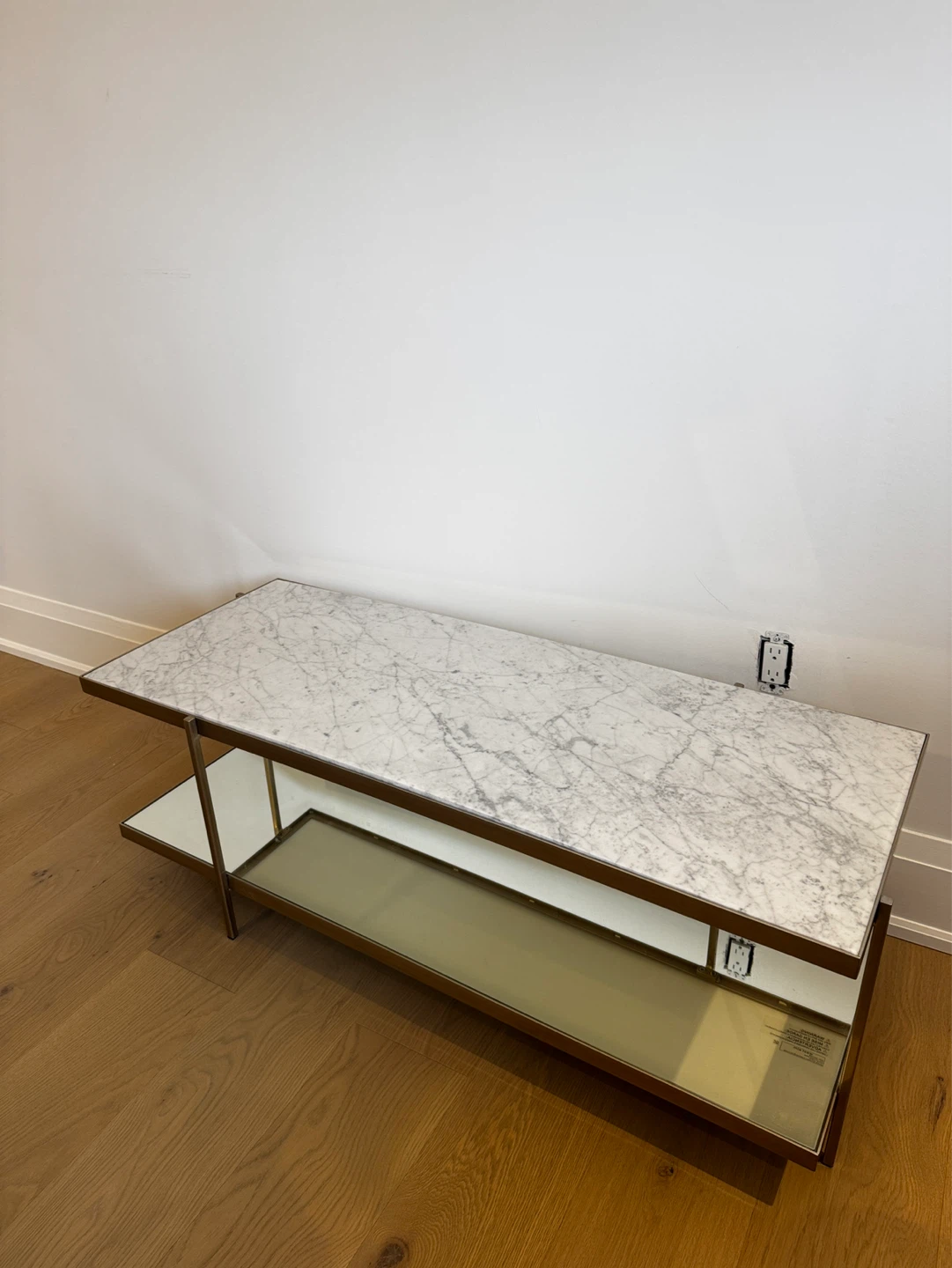 Marble Top Coffee Table West Elm - photo 2
