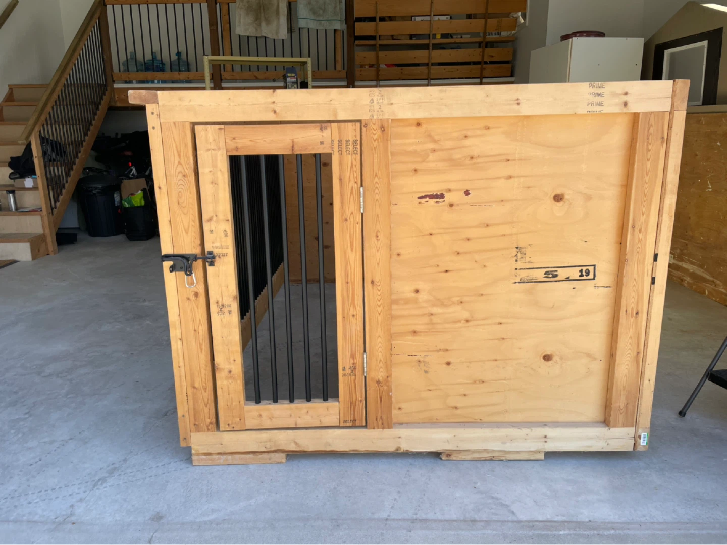 Large Wooden Dog Kennel or Crate - photo 4