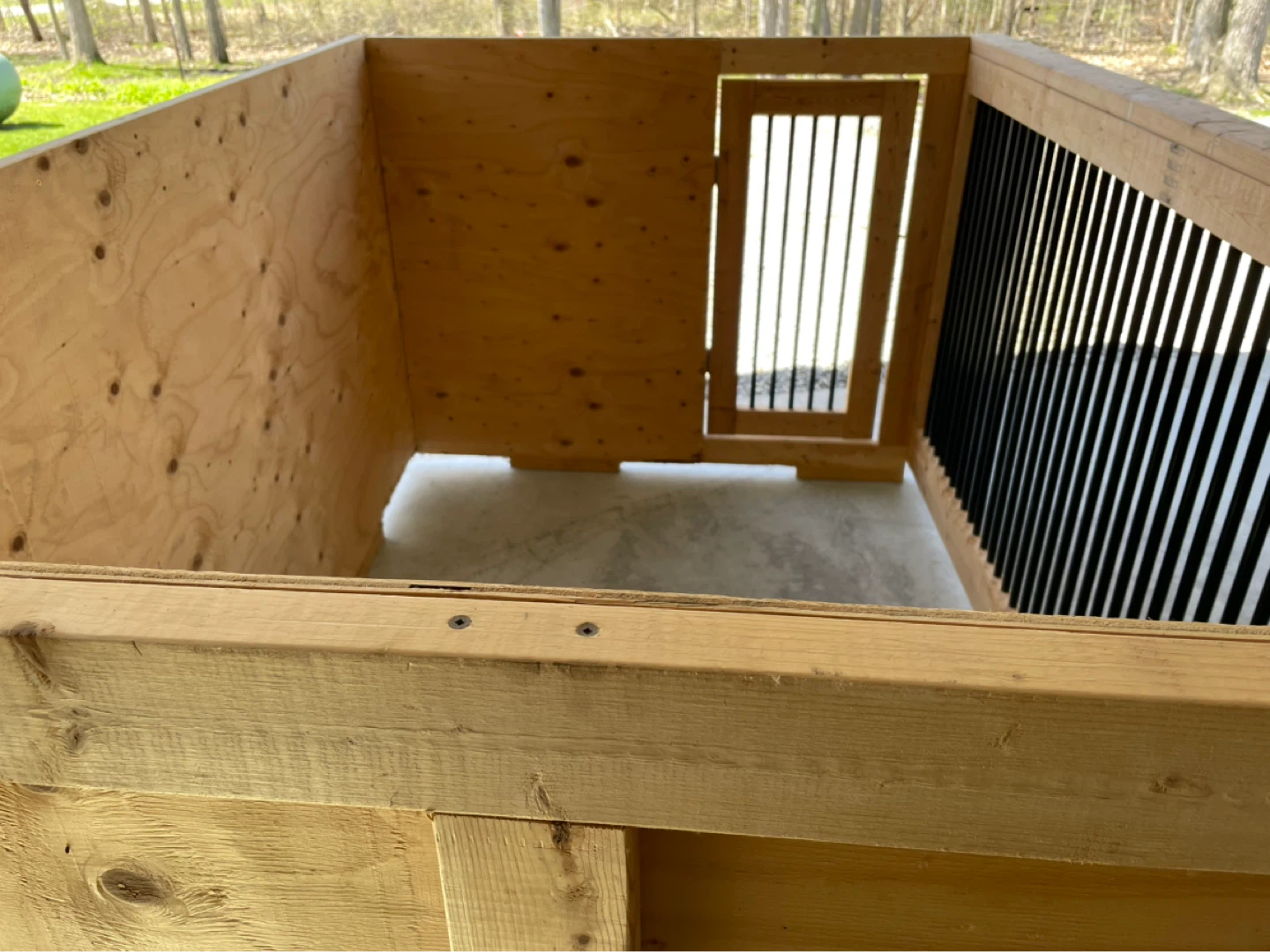 Large Wooden Dog Kennel or Crate