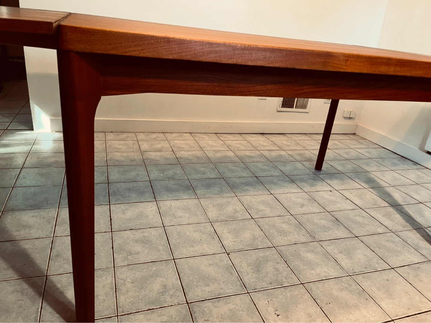 Danish Mid Century Teak Dining Table - photo 4