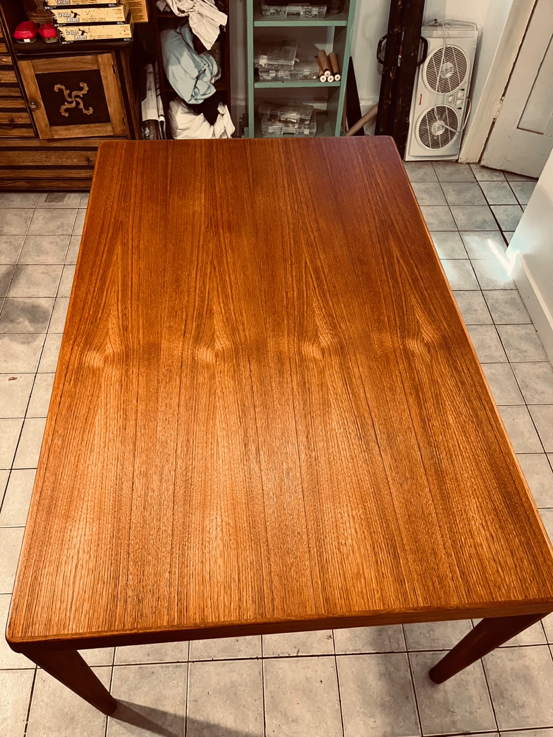 Danish Mid Century Teak Dining Table - photo 2