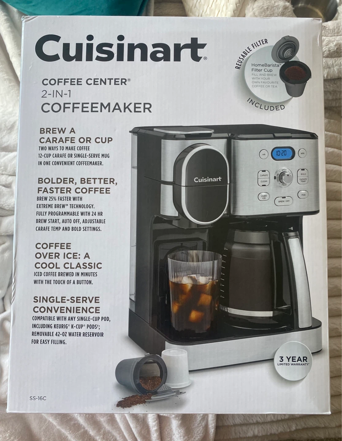 Cuisinart Coffee Center 2-in-1 Coffeemaker