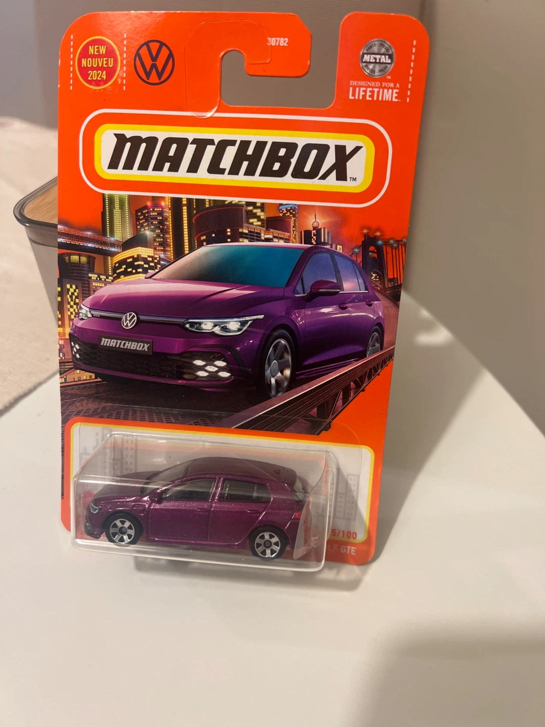 Matchbox 2021 Volkswagen Golf GTE 25/100, Purple - photo 2