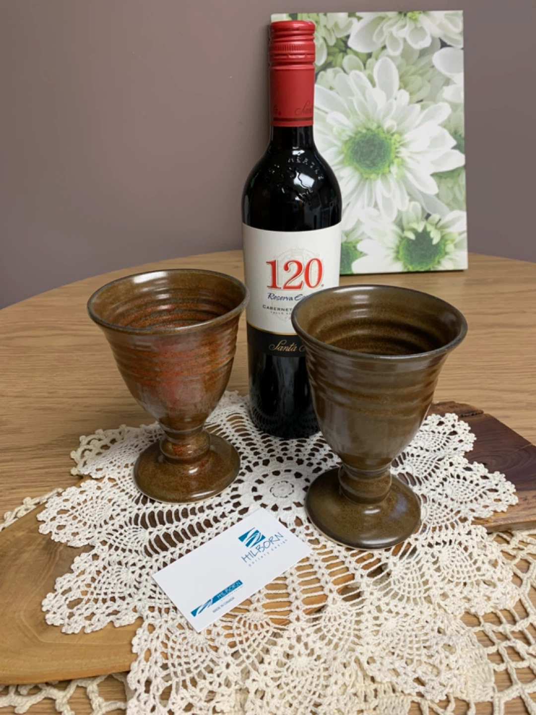 Hilborn Pottery Design Goblets (Set of 2) - photo 2