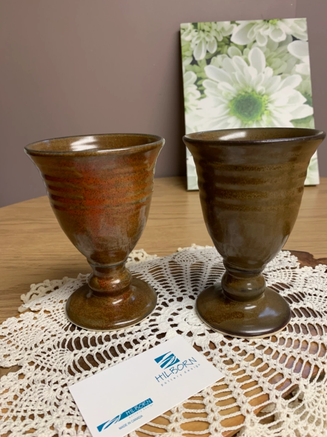 Hilborn Pottery Design Goblets (Set of 2) - photo 3