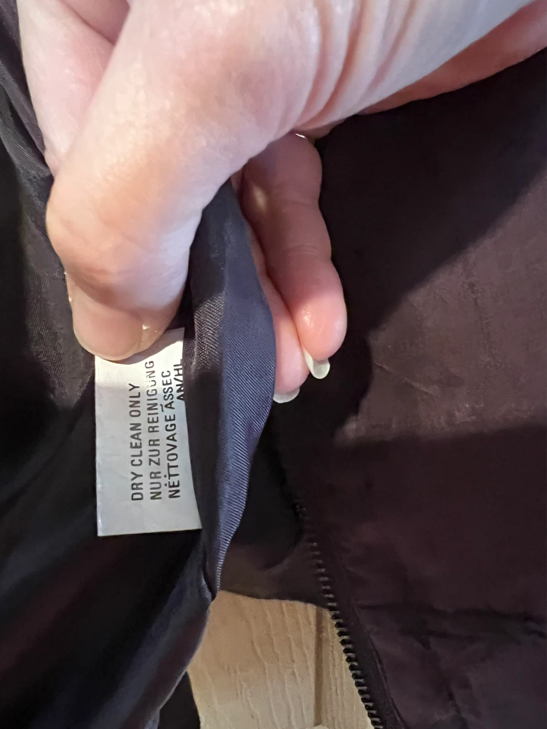 Pure Silk Bomber Jacket - Size L - photo 5