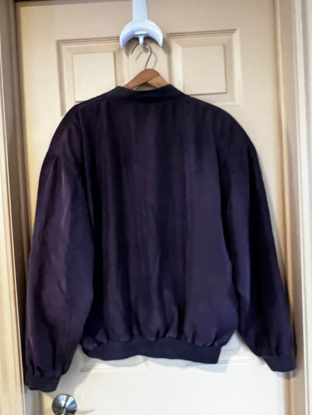 Pure Silk Bomber Jacket - Size L - photo 2