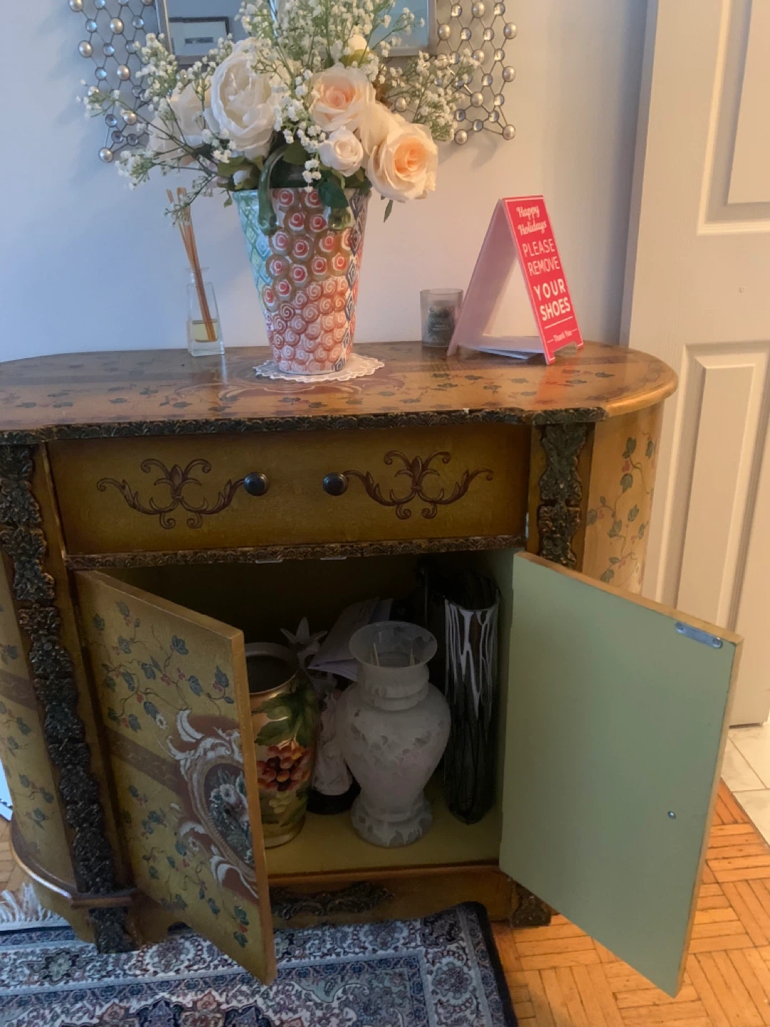 Decorative Accent Cabinet with Drawers and Doors - photo 5
