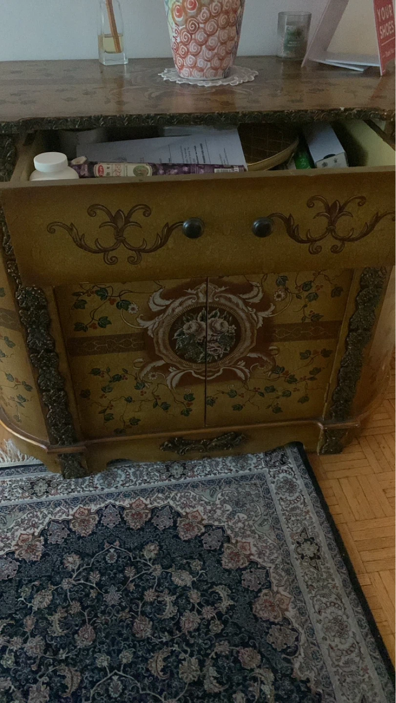 Decorative Accent Cabinet with Drawers and Doors - photo 4