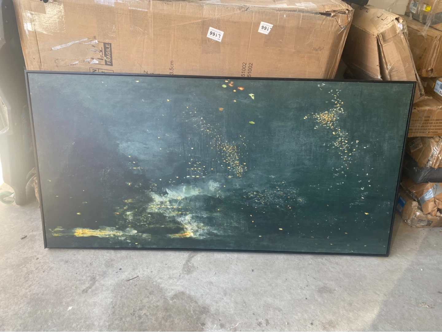 Framed Artwork - Abstract Landscape - photo 5