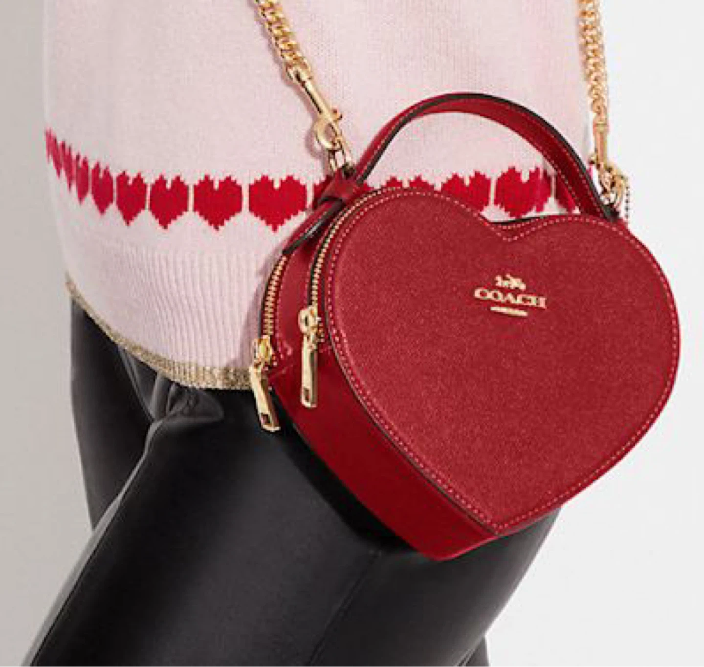 Original Coach New York Heart Purse