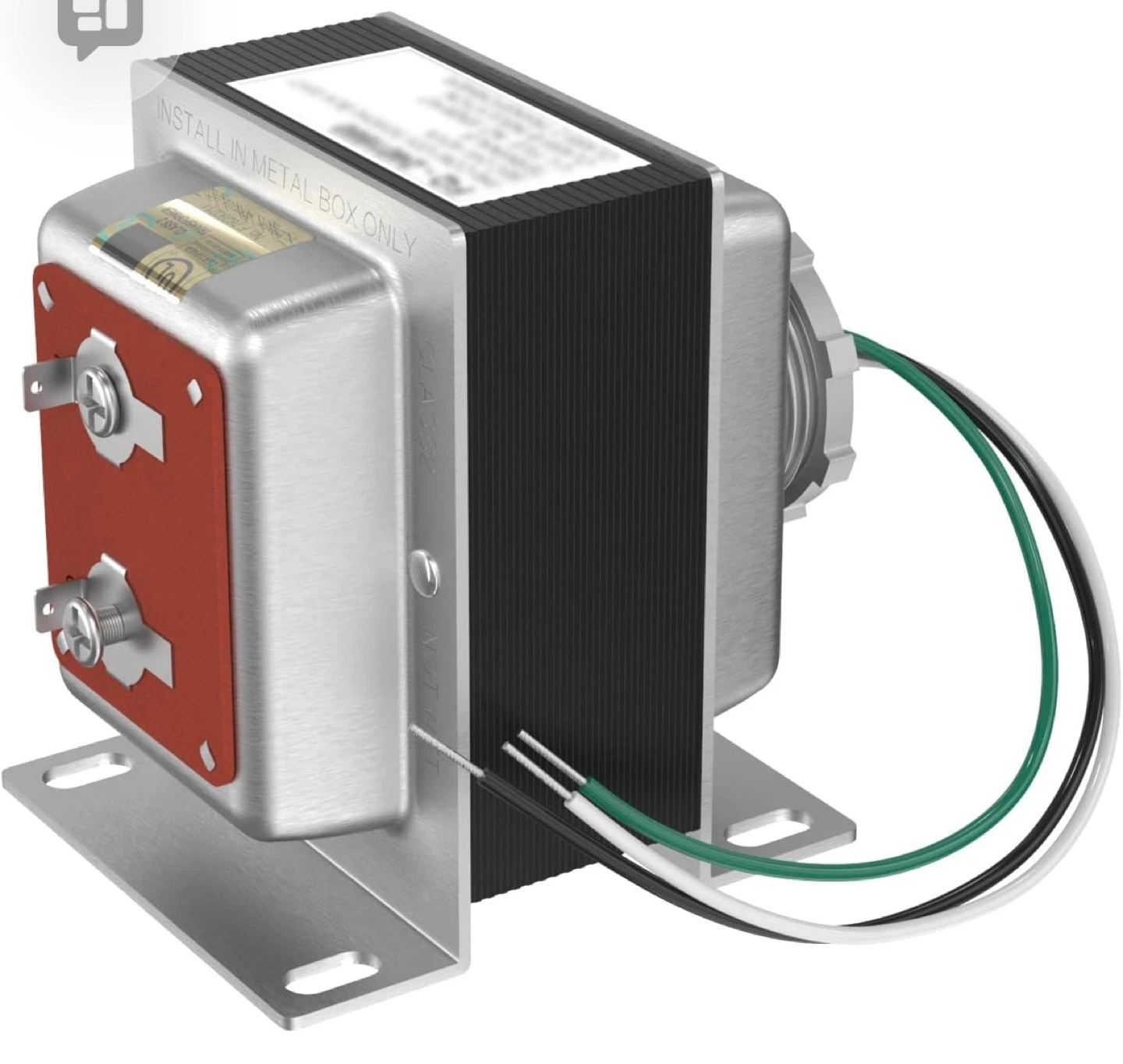 24V 40VA Doorbell Transformer Compatible with Ring 2 3 4 Pro