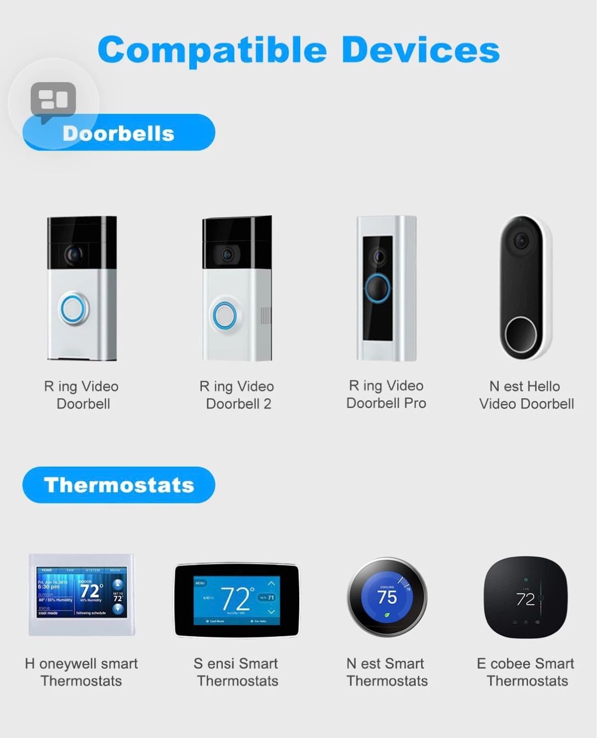 24V 40VA Doorbell Transformer Compatible with Ring 2 3 4 Pro - photo 5