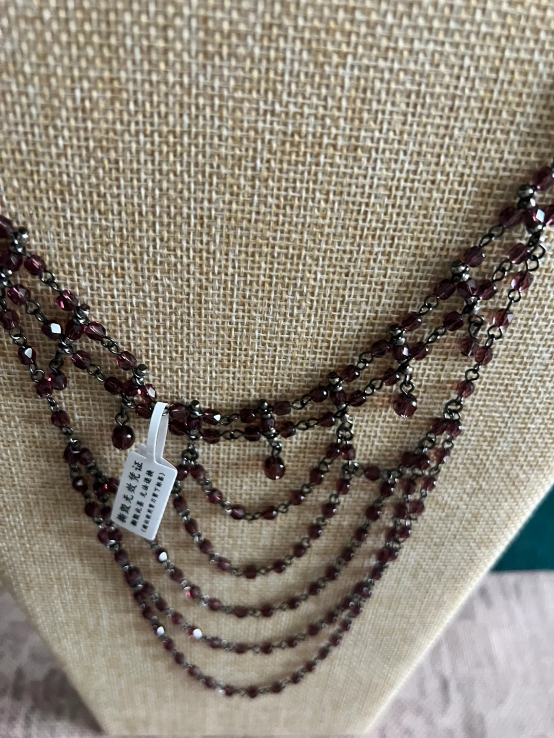 Multi-strand Beaded Necklace - photo 2
