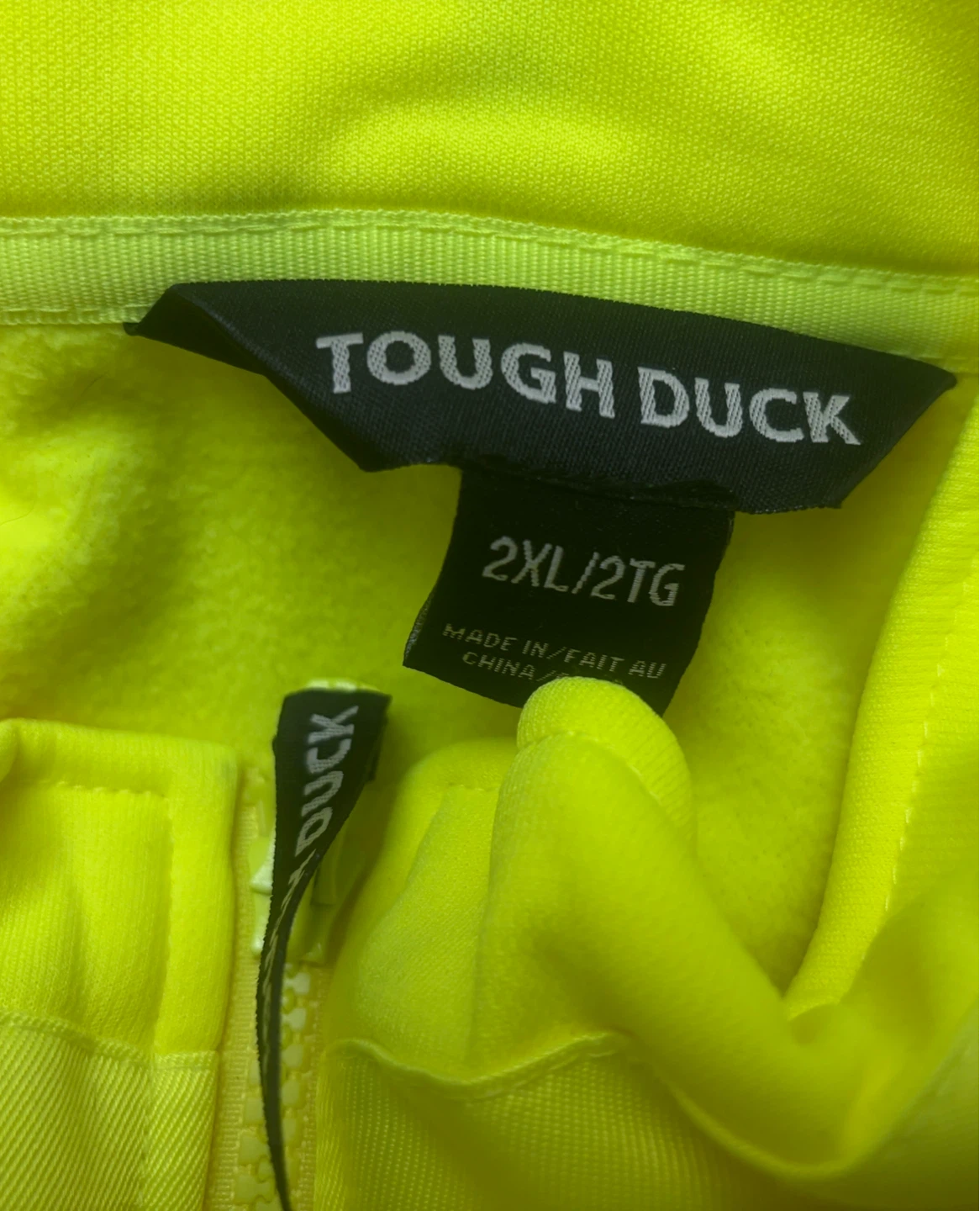 Tough Duck High Visibility Work Hoodie - 2XL - photo 3