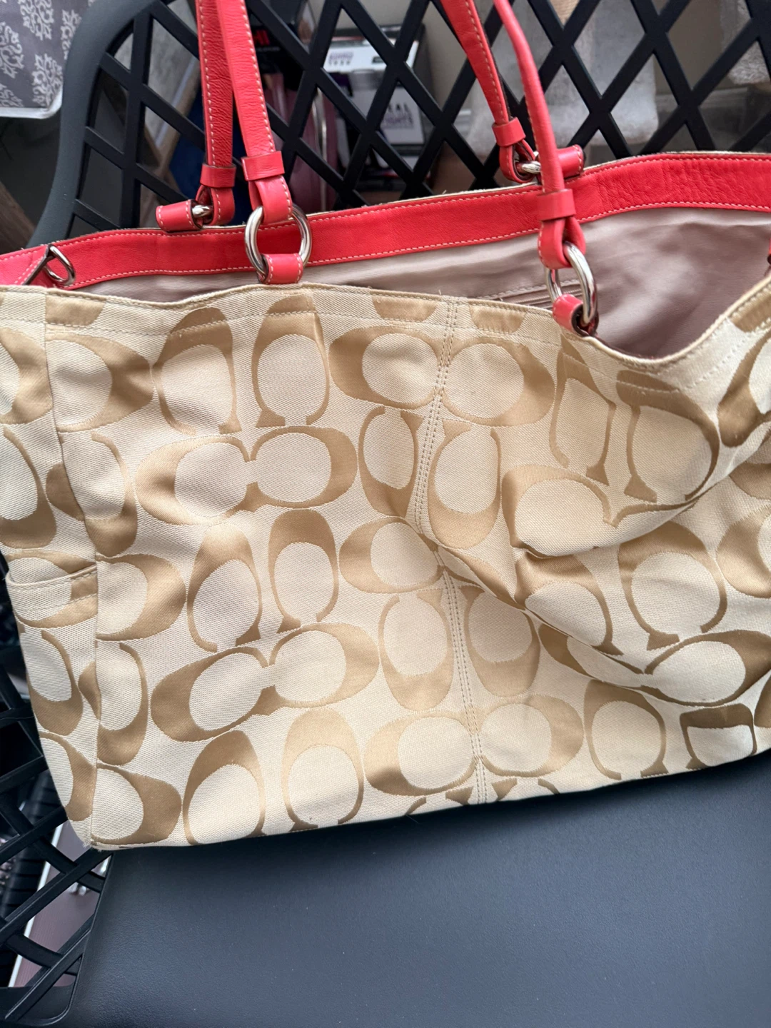 Coach Signature Tote Bag