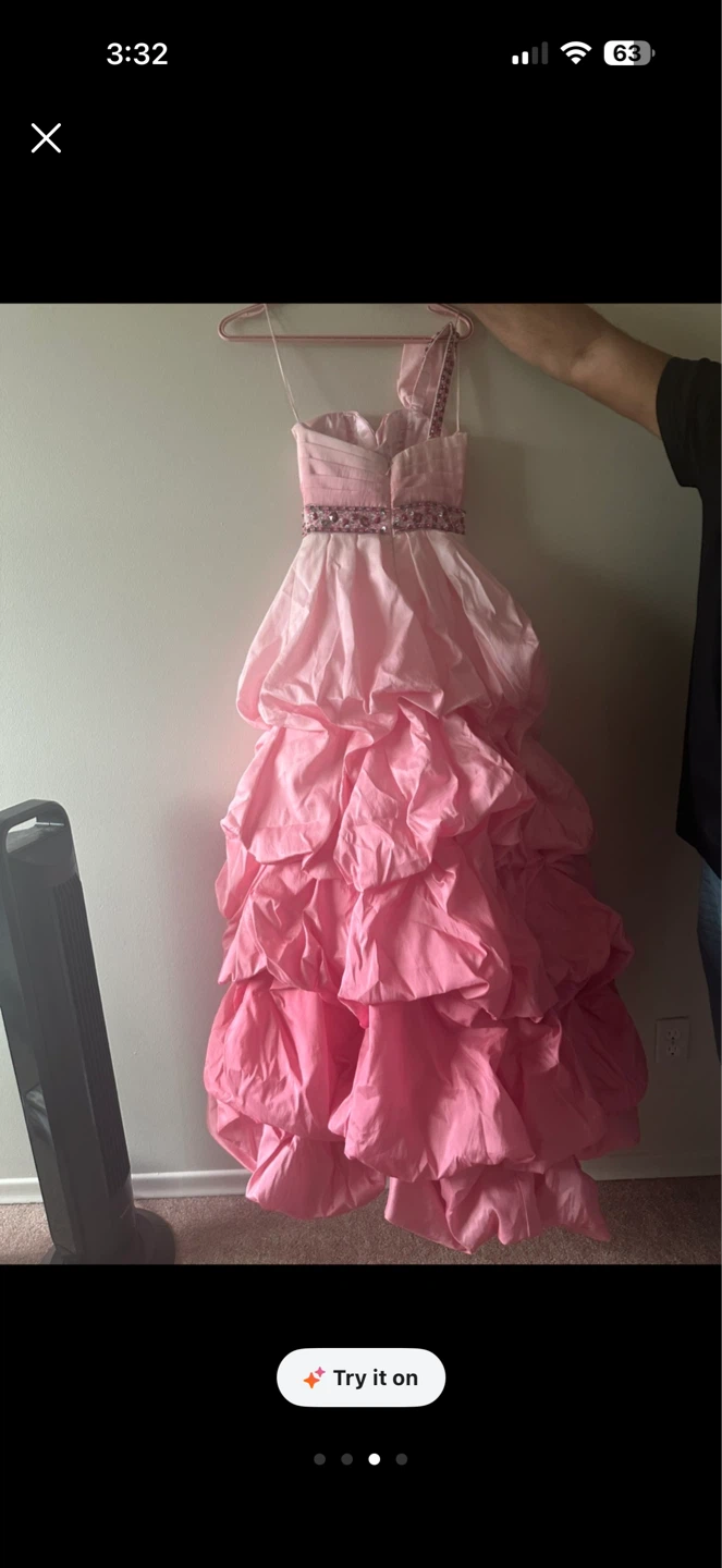 Christopher Henry Joli Pink Ombre Two-Tone Ball Gown - photo 3