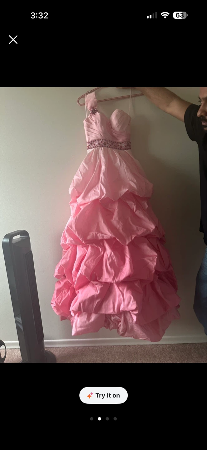 Christopher Henry Joli Pink Ombre Two-Tone Ball Gown - photo 2