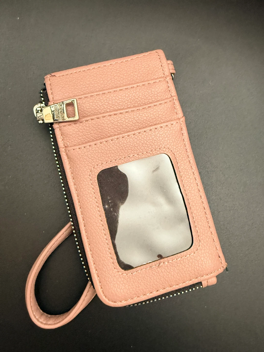Steve Madden Pink Card Holder Wallet with Wrist Strap - photo 2