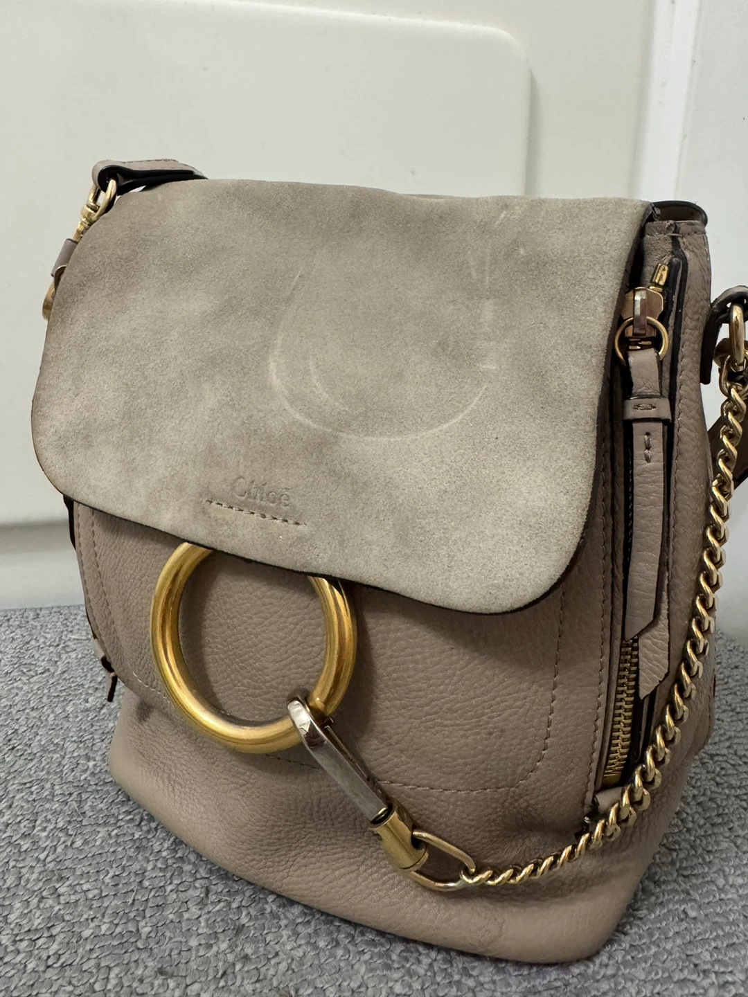Authentic 💯Chloé Small Faye Backpack