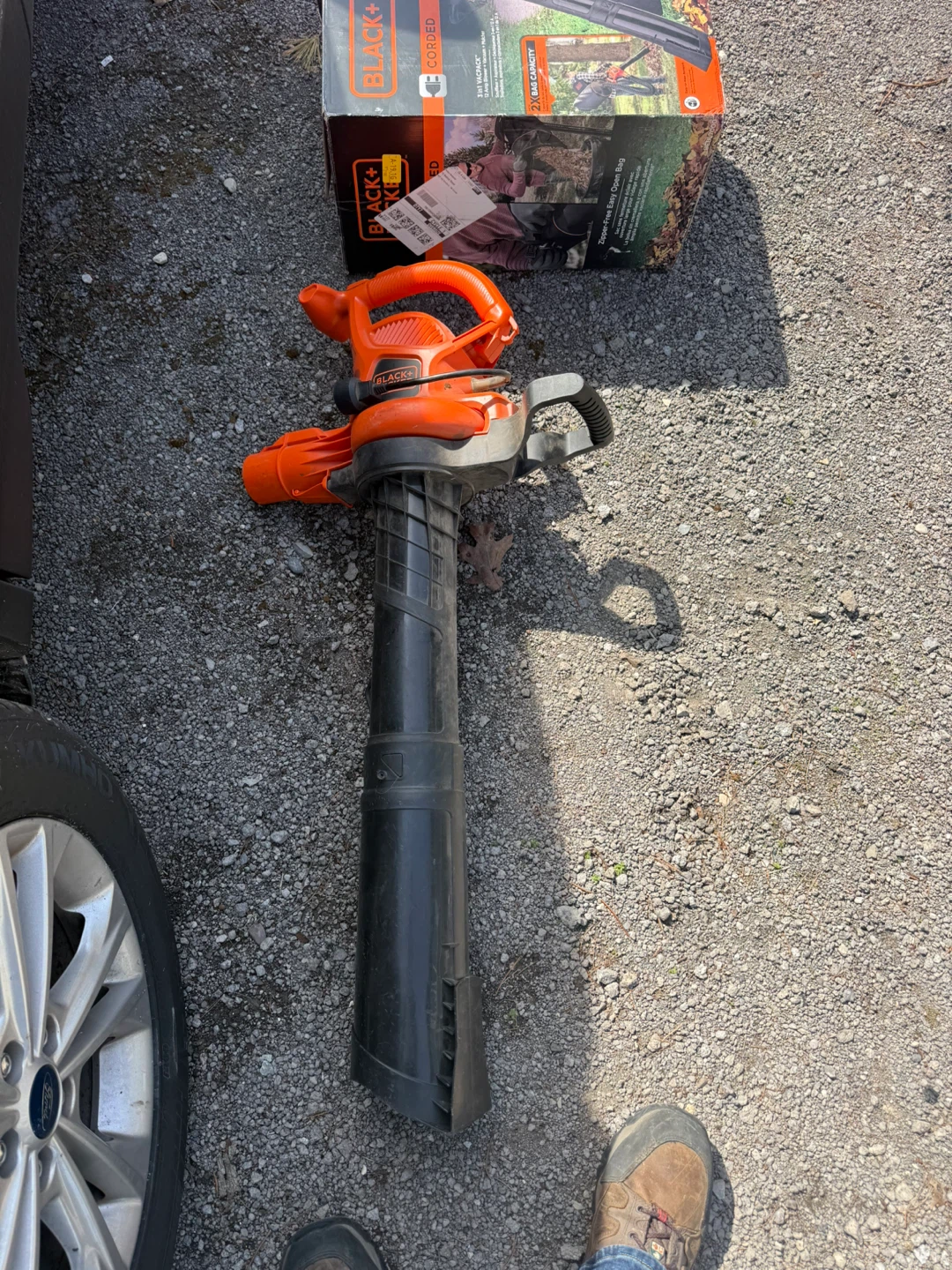 BLACK+DECKER 3-in-1 Corded Leaf Blower, Vacuum, Mulcher - photo 4