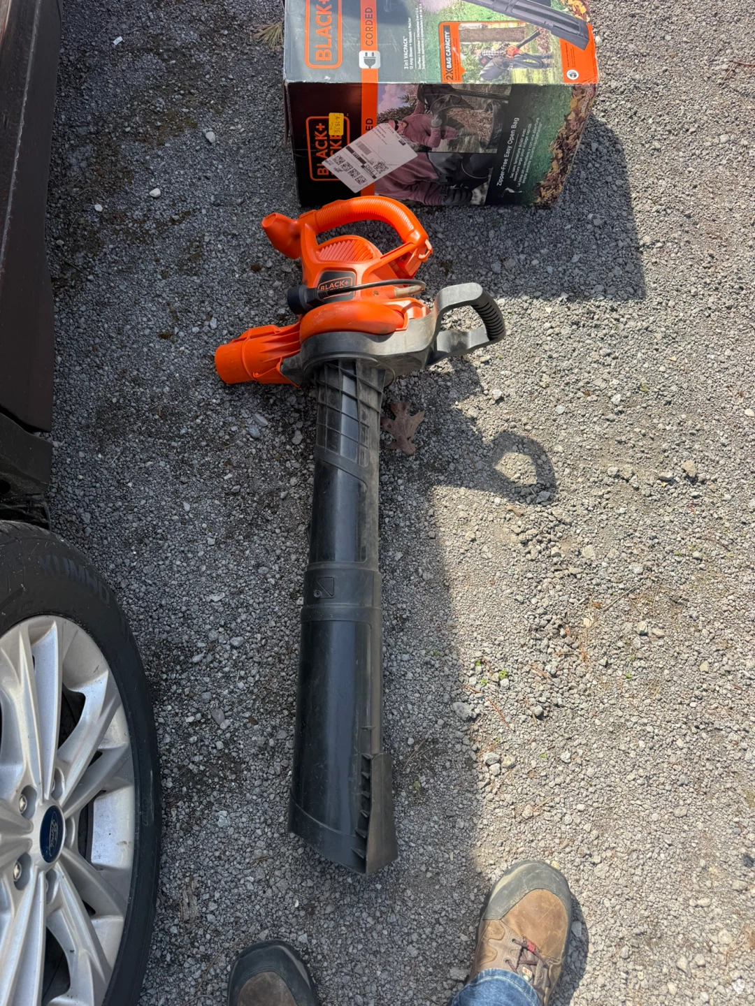 BLACK+DECKER 3-in-1 Corded Leaf Blower, Vacuum, Mulcher - photo 3