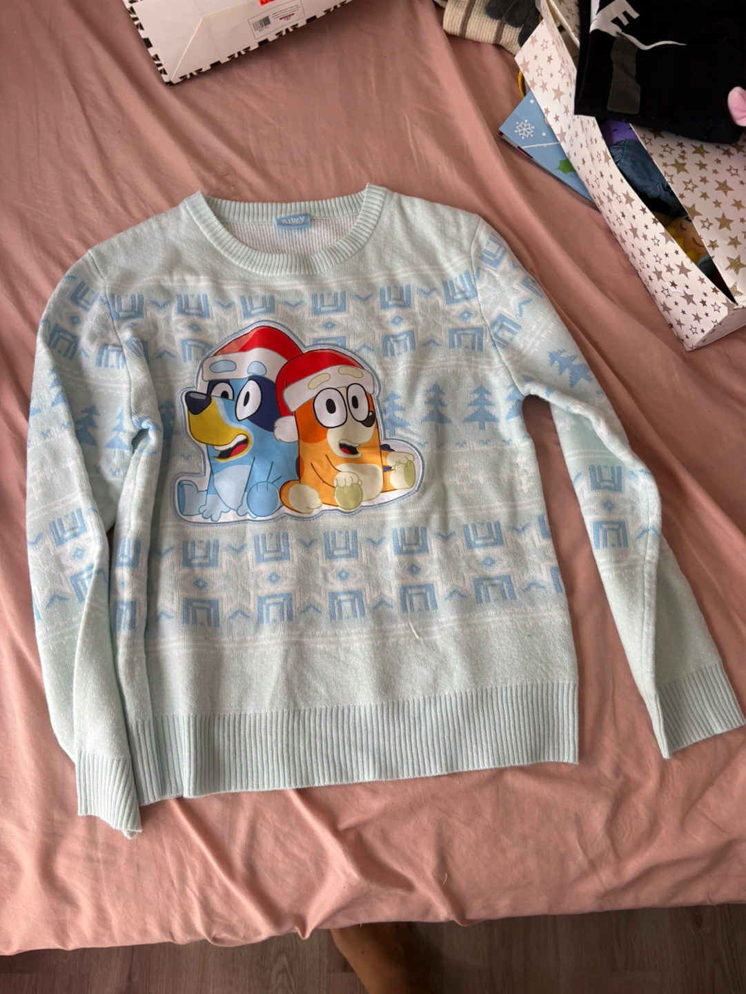 Bluey and Bingo Christmas Sweater - photo 2