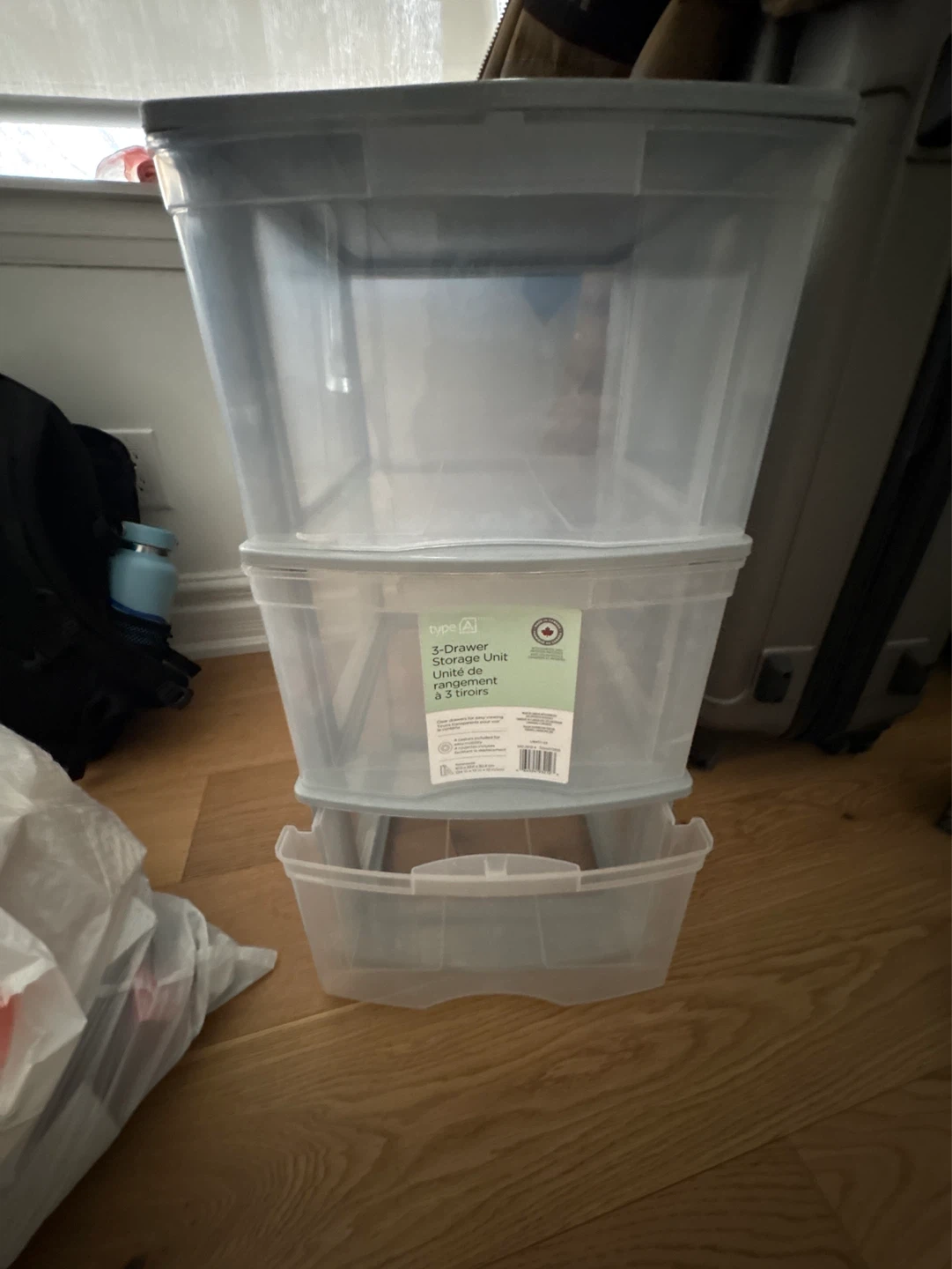 3-Drawer Storage Unit