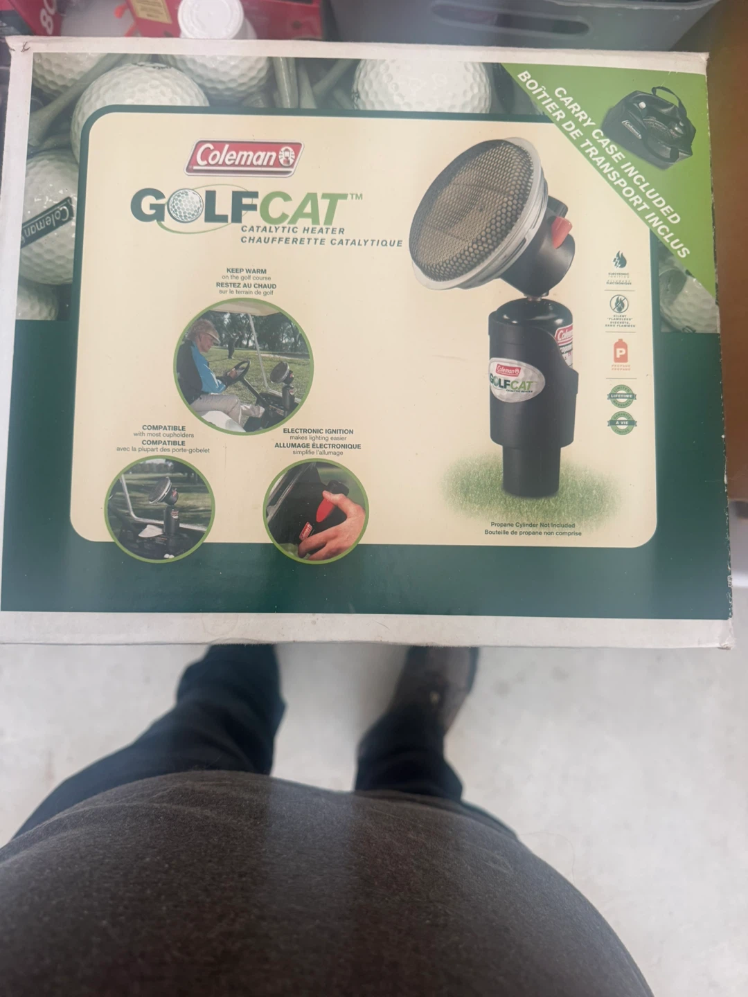Coleman GolfCAT Catalytic Heater with Carry Case - photo 2