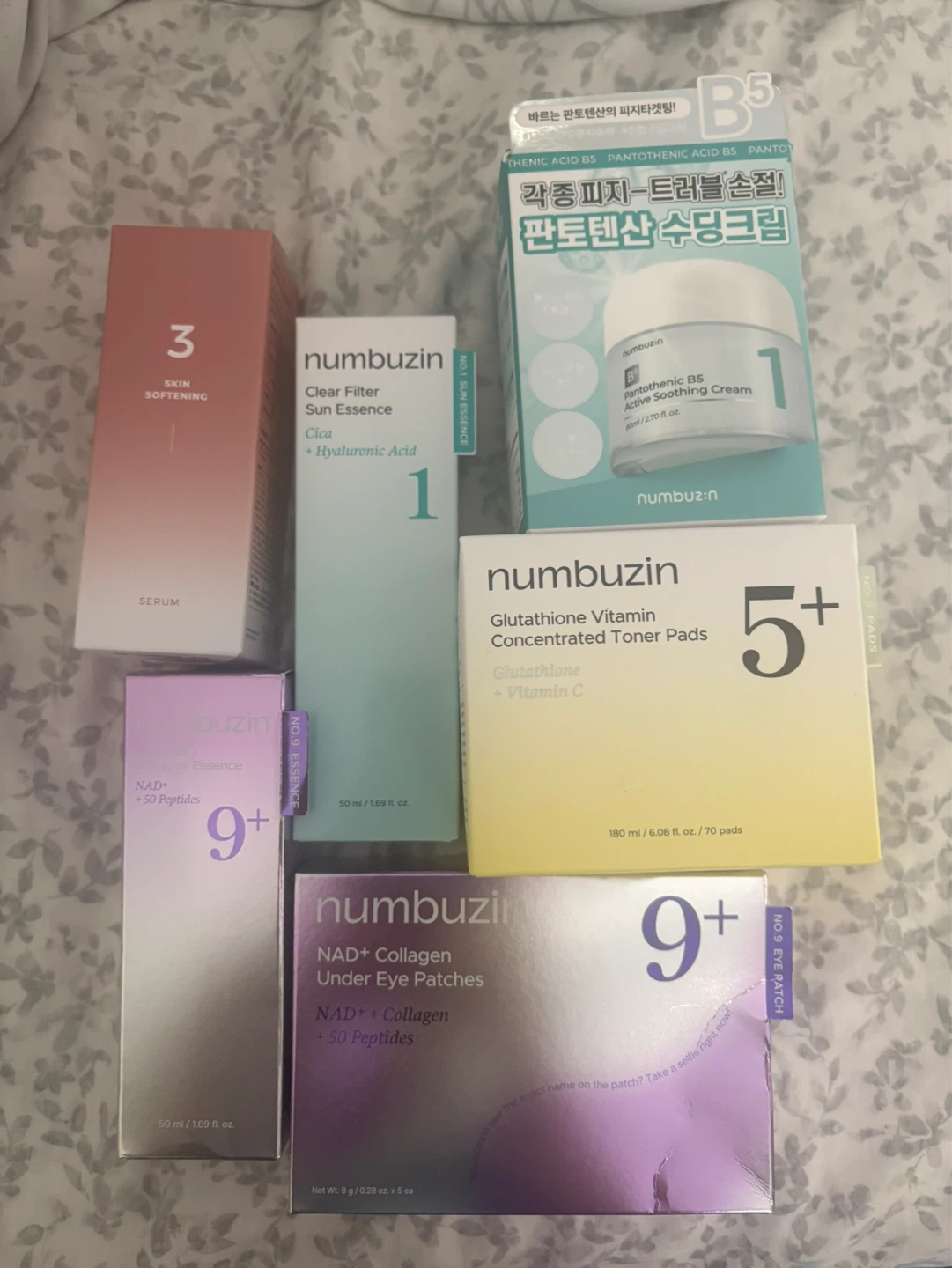 Numbuzin New Skincare Products