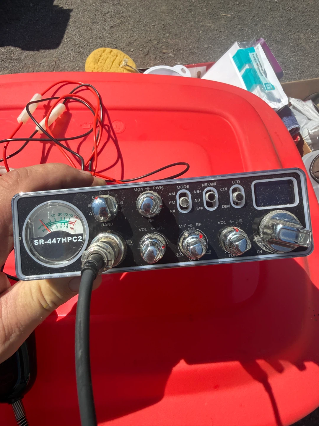 SR-447HPC2 CB Radio Transceiver with Microphone - photo 2