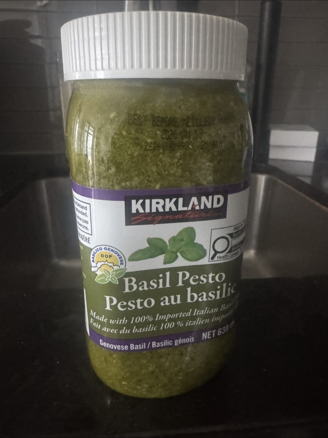 Basil Pesto Kirkland Signature unopened unused