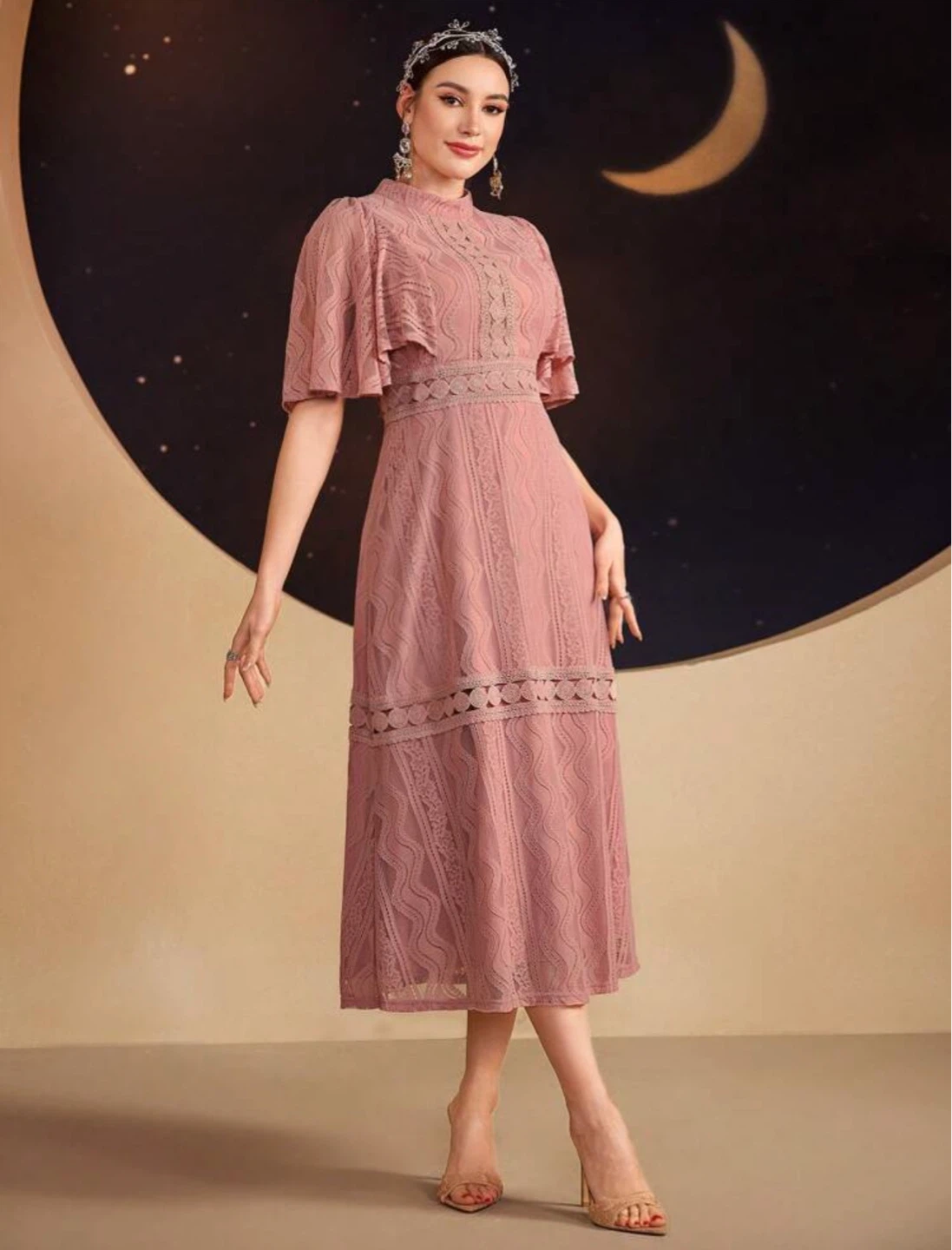 Modelyn Lace Midi Dress - photo 4