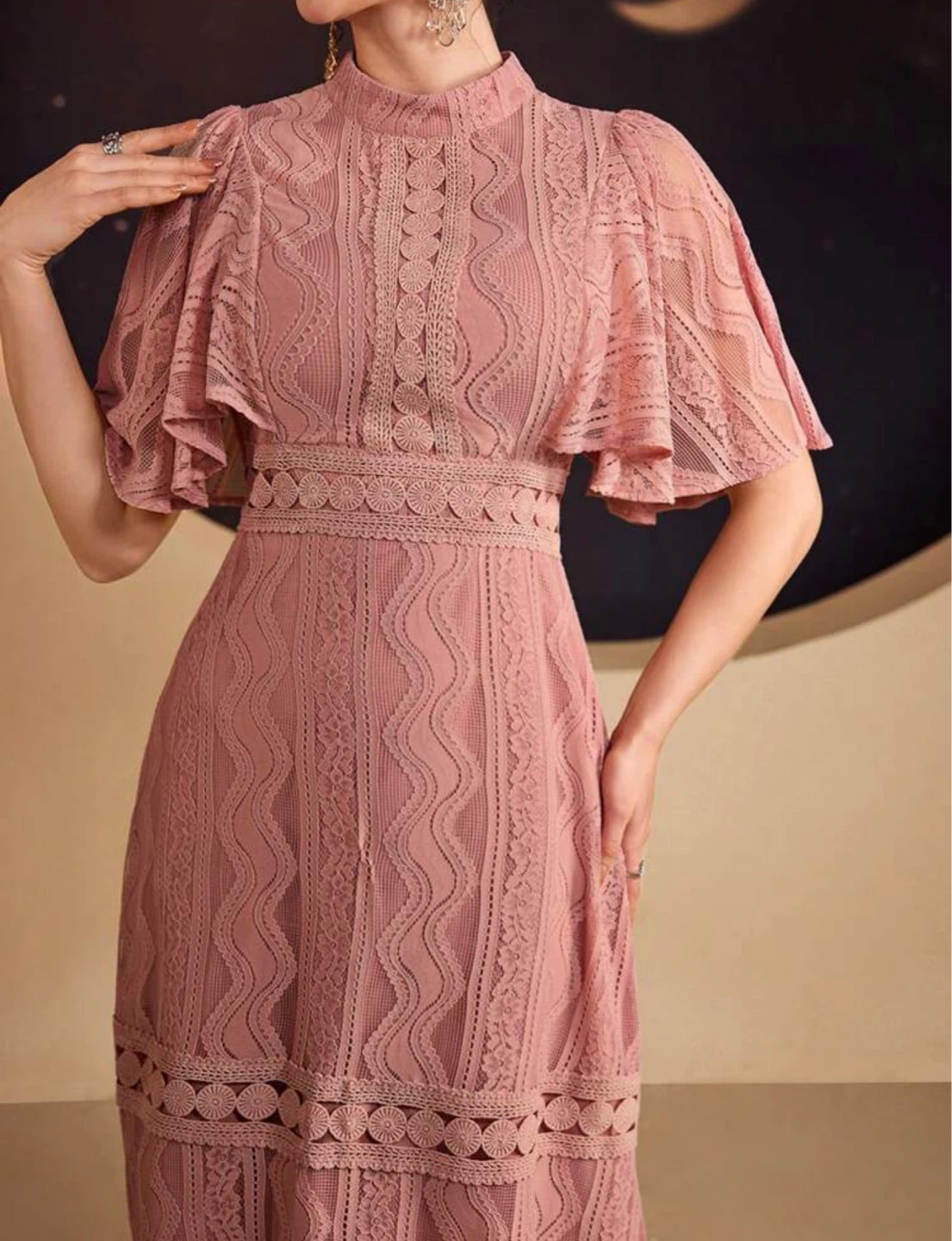 Modelyn Lace Midi Dress - photo 3