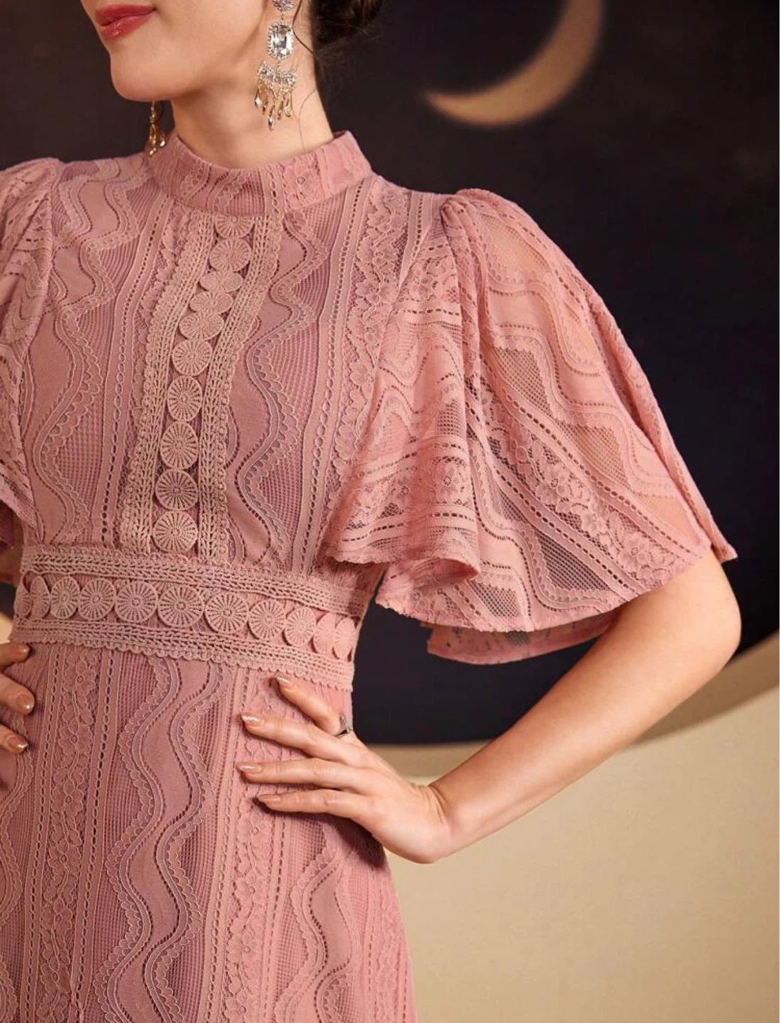Modelyn Lace Midi Dress - photo 2