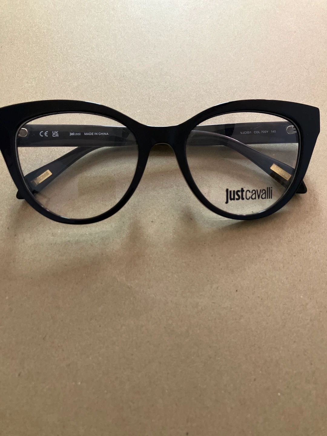Just Cavalli Black Cat Eye eyeglasses