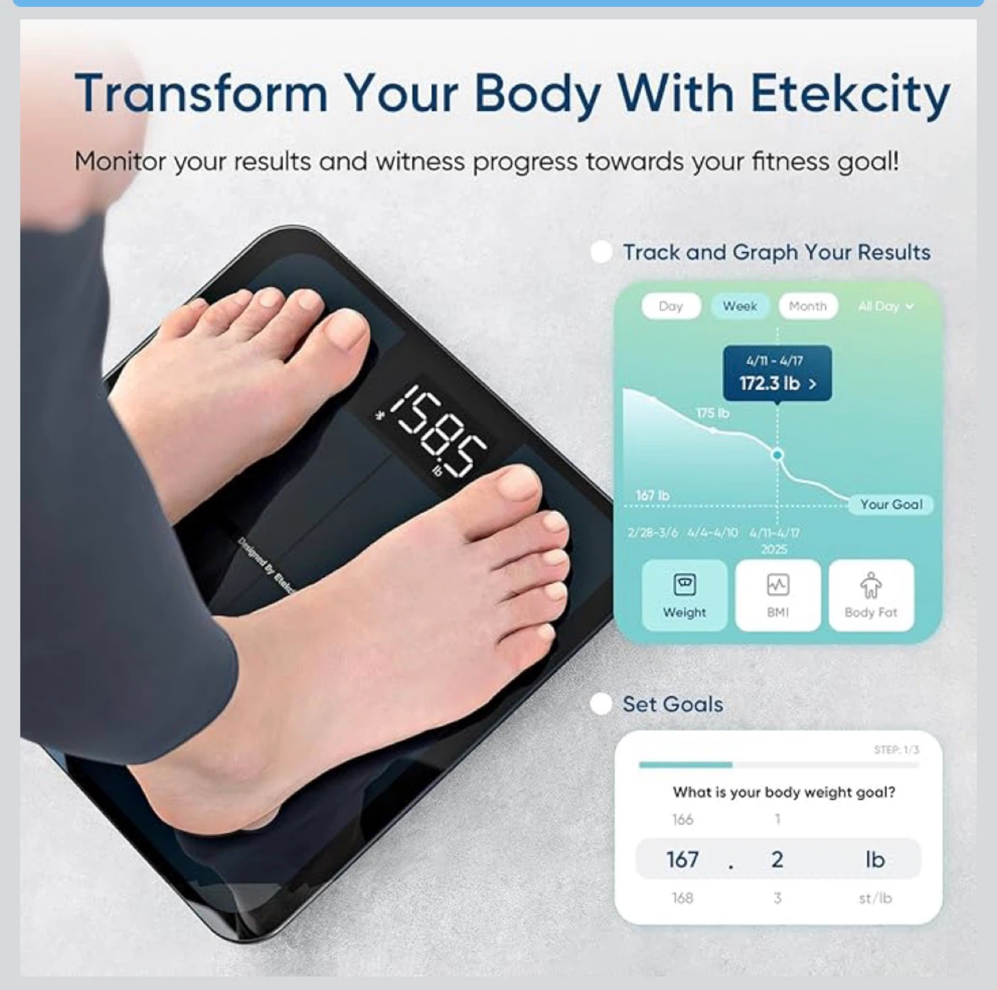 Digital Body Weight Scale - photo 2