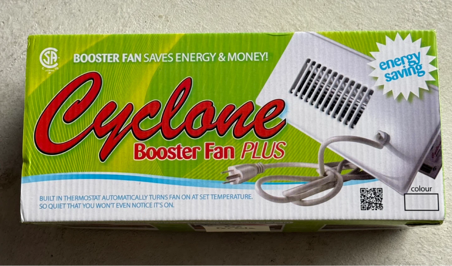 Cyclone Booster Fan PLUS