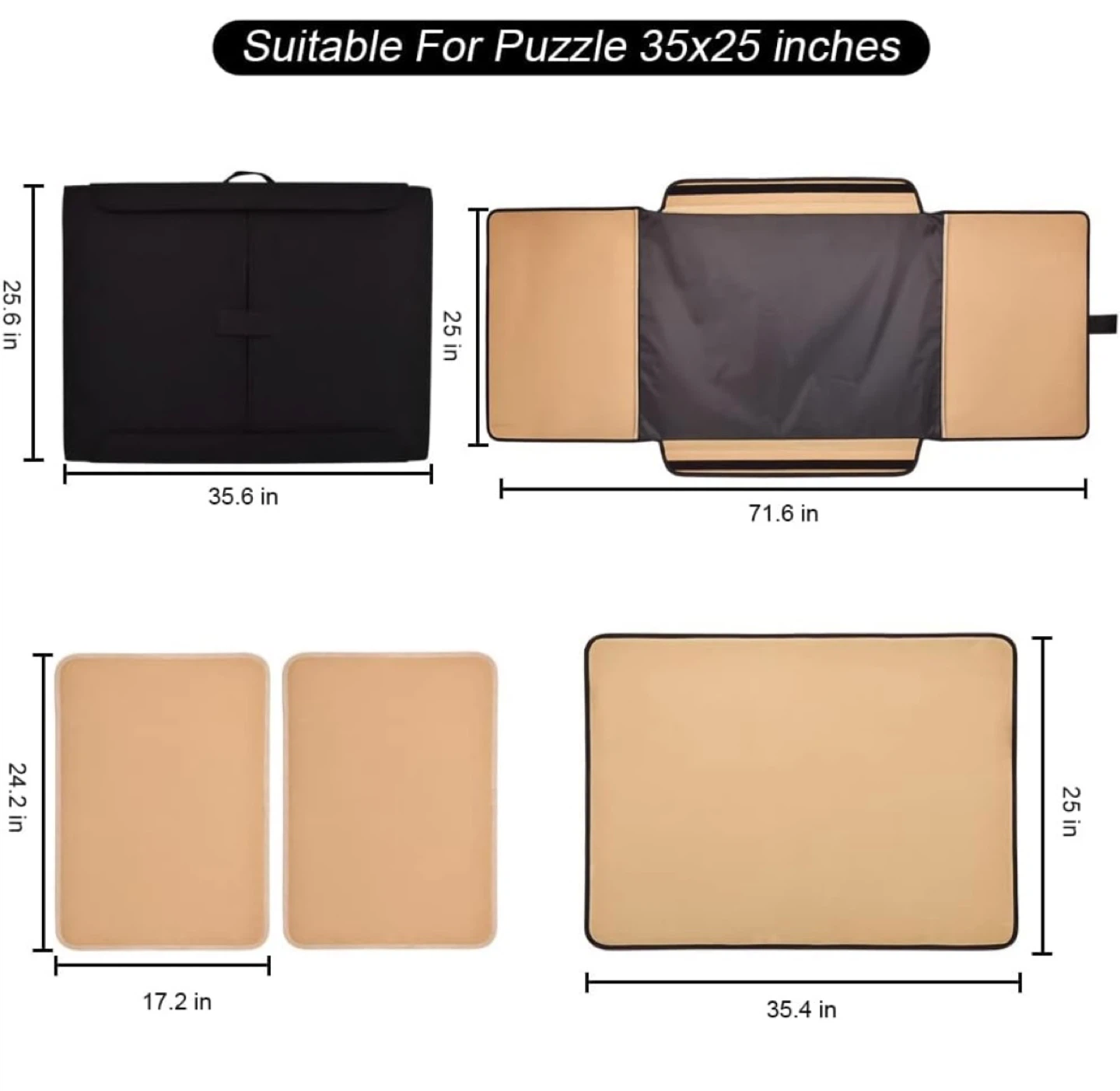 Black Puzzle Organizer - photo 4