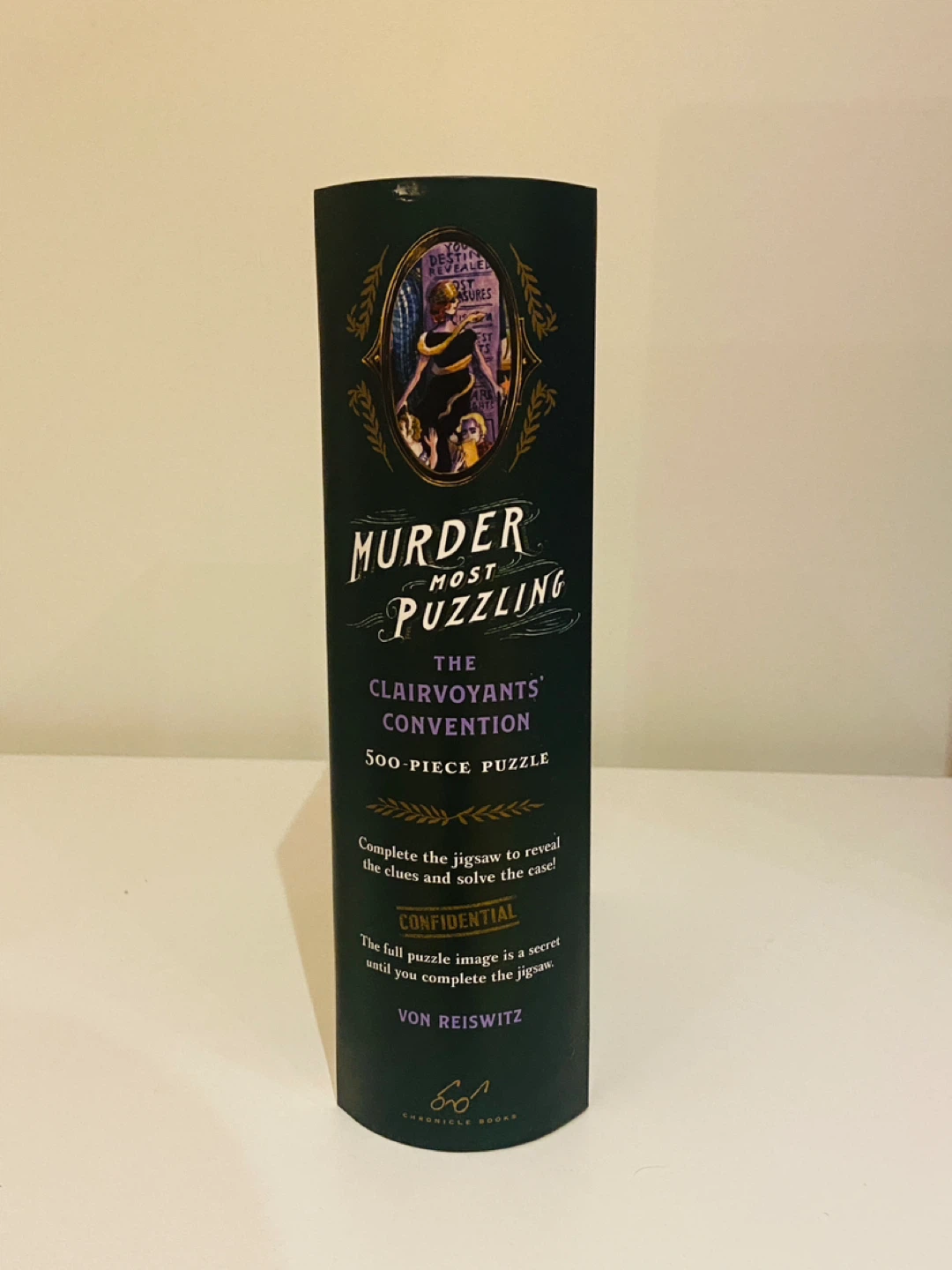 Murder Most Puzzling: The Clairvoyants' Convention Jigsaw Puzzle - photo 2
