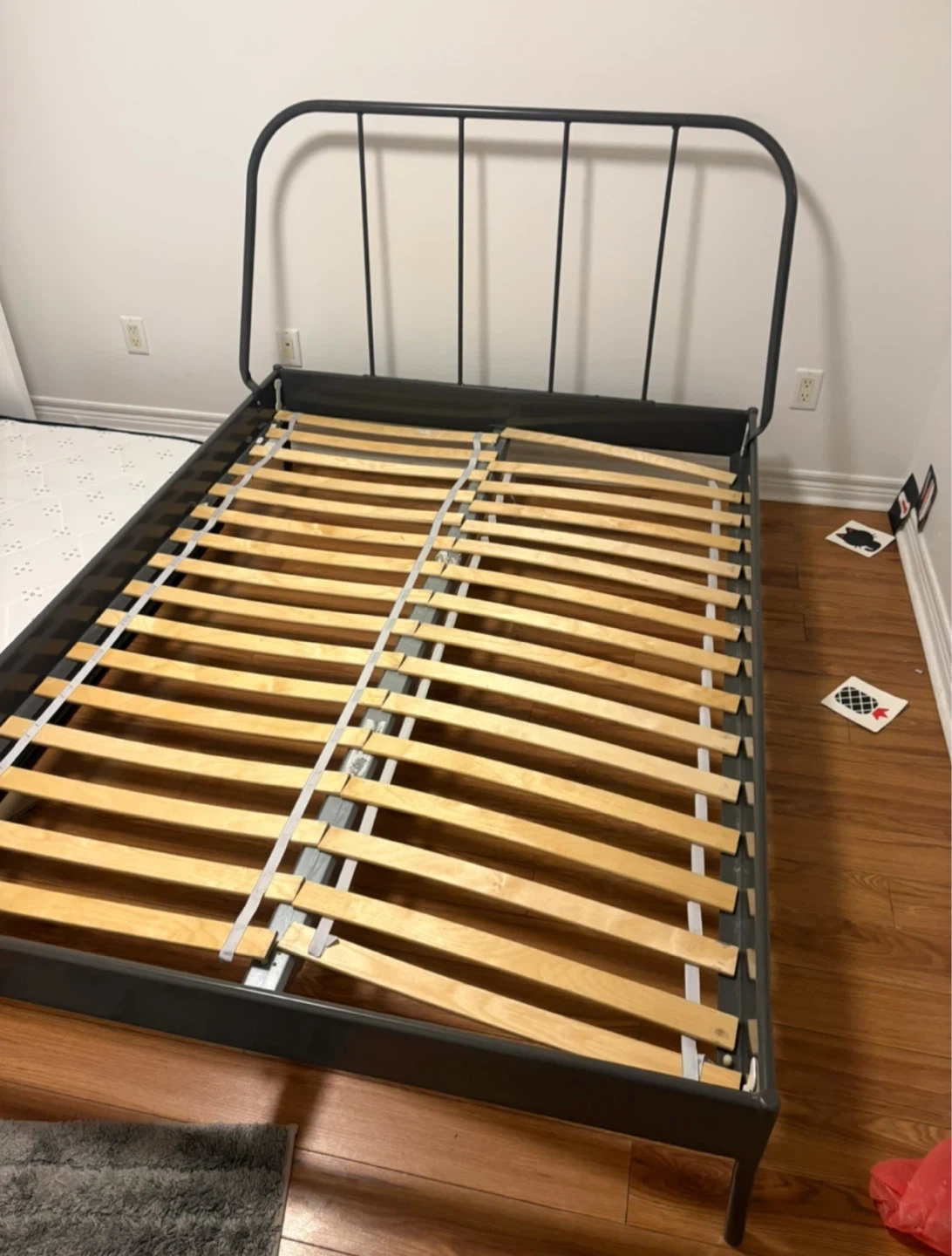 IKEA KOPARDAL Bed Frame (Gray) with Luroy Slats - photo 3