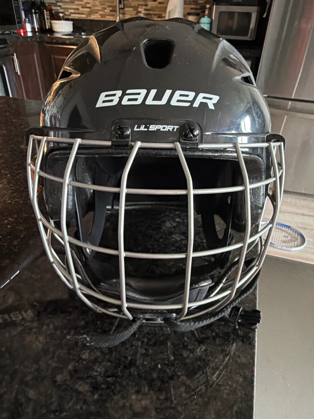 Bauer Lil' Sport Hockey Helmet with Cage