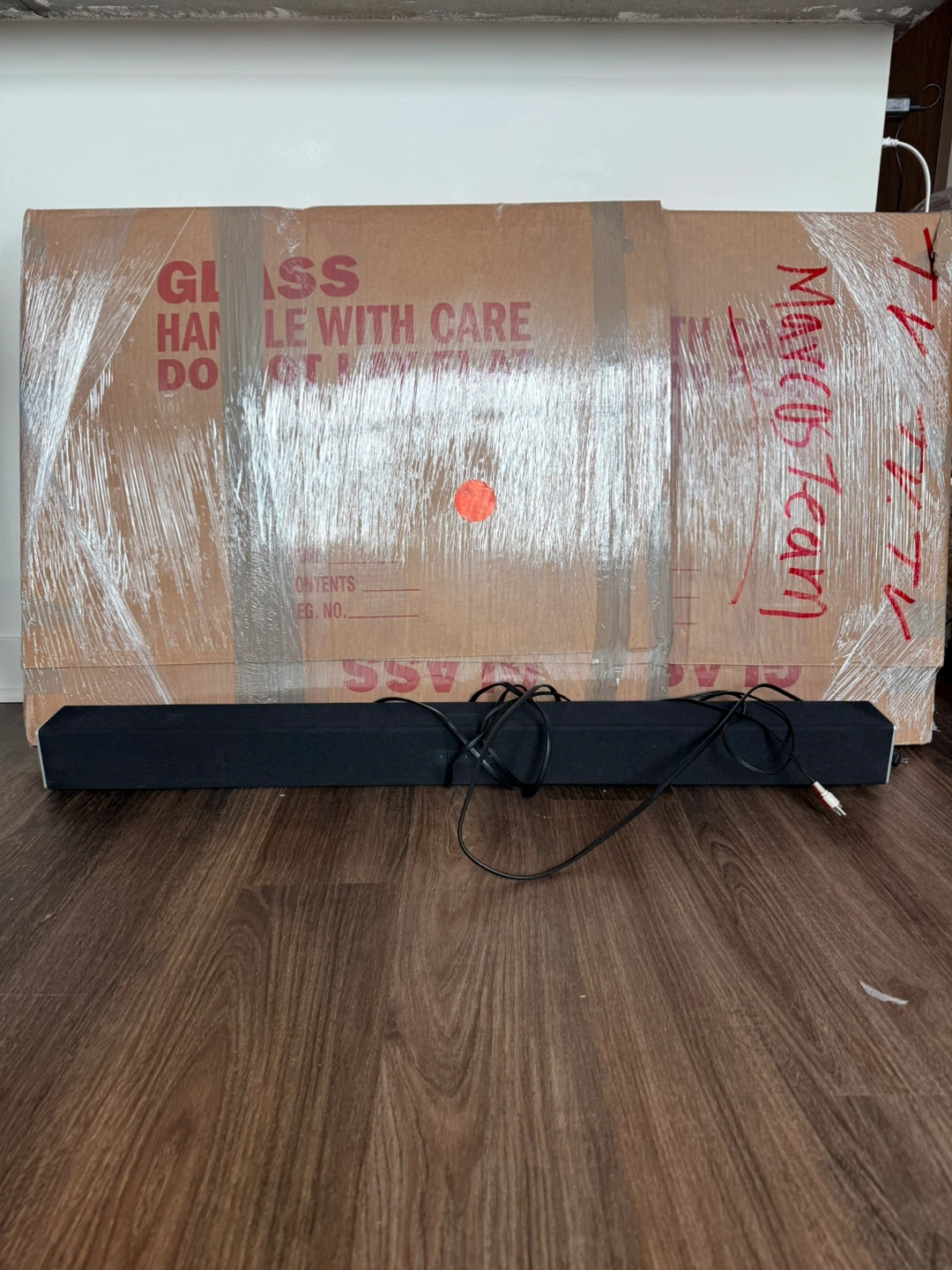 44-inch smart TV  with sound bar