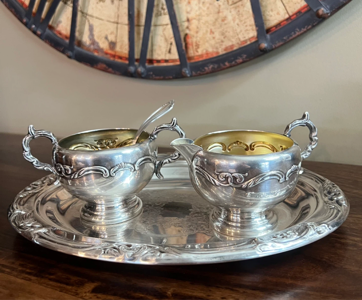 Vintage Silverplated Set